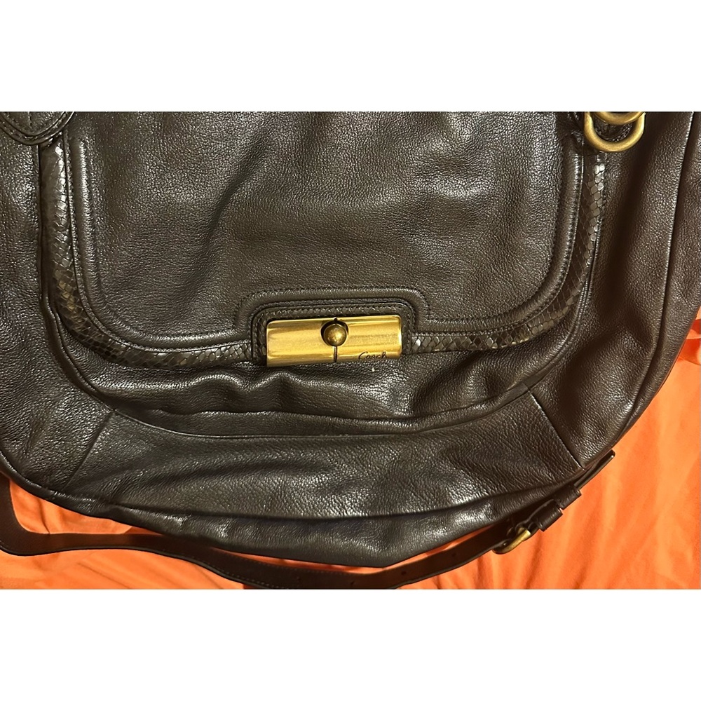 Very large coach crossbody